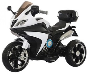 Motocicleta Electrica cu Acumulator Pentru Copii NOVOKIDS™ Karachi Motor, 2-5 ani, max 25 kg, Cu Sunete si Lumini LED, MP3, Trotineta Electrica, 3