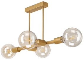 Lustră pe tijă ASTRID 4xE27/60W/230V aurie
