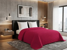 Patura de pat din catifea ASTRALIA, roz inchis Dimensiune: 170 x 210 cm