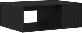 vidaXL Masă de cafea Stejar Negru 90 x 67 x 33 cm Lemn compozit
