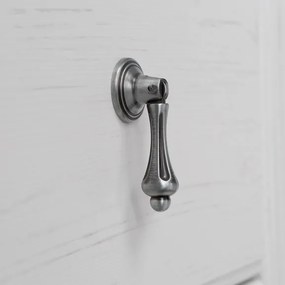 Vitrina suprapozabil Encanto, 1713 x 902 x 380 mm., Pin alb
