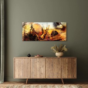 Tablou - Motiv șamanic (120x50 cm)