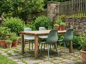 Scaun bucatarie OSAKA plastic, verde salvie