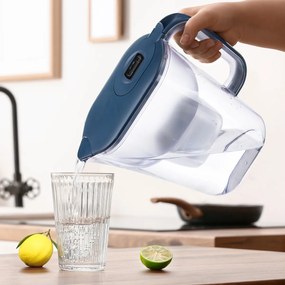 Cană filtrantă Orion 156020 Carbo 3 l cu filtru, albastru