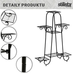 STILISTA Suport pentru plante, 102 x 76 x 24 cm, oțel