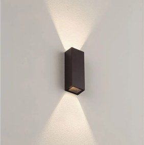 Aplica lumina ambientala pentru fatade IP65 SAM negru