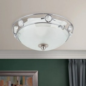 Plafoniera design modern OPALDESIGN 24cm, satin