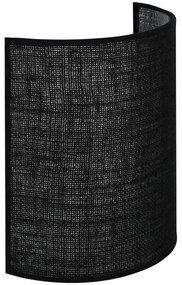 Brilagi - Lampă de perete SEMI 1xE27/15W/230V, Ø 20 cm, negru