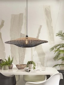 Lustra/Pendul eco din bambus Kalimantan 87cm nat/bl
