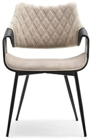 Scaun Rolf K (bej + negru). 1111248