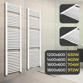 AQUAMARIN Radiator de baie vertical , 1800 x 600 mm