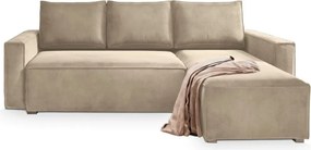 OFERTA Coltar extensibil bej CAVELO, reversibil II. calitate