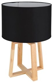Globo 21621B - Lampă de masă MORITZ 1xE14/40W/230V negru