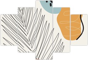 Tablou - Ilustrație de frunze (150x105 cm)