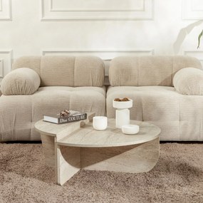 Masă de cafea Orion Travertine