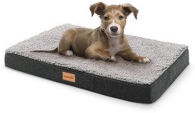 Balu, pat pentru câine, pernă pentru câine, lavabil, ortopedic, antiderapant, spumă cu memorie, dimensiunea S (72 × 8 × 50 cm)