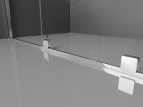 Mexen Velar Duo cabină de duș glisantă 90 x 80 cm, transparent, crom - 871-090-080-02-01