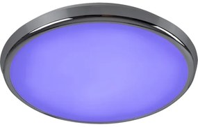 Plafonieră LED RGB pentru baie BALTHASAR LED/18W/230V IP44 Rabalux + telecomandă