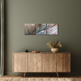 Tablou cu pietre, Brzce Canyon (cu ceas) (90x30 cm)