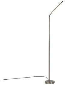 Lampă de podea modernă din oțel cu LED inclus - Berdien
