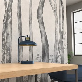 Lampă de masă FELIX 1xE27/60W/230V albastră