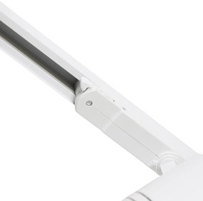 Sistem de șine modern trifazic alb cu 4 spoturi 3000-4000K - Ruler 38
