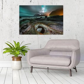 Tablou - Scena de noapte (90x60 cm)