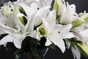 Aranjament floral mare ETERNITY CLASSIC LILIUM, H-110cm