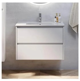 Mobilier pentru baie cu lavoar MOLDE 80 cm, alb