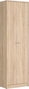 Dulap NEPO PLUS, stejar sonoma, PAL, cu o usa, 60x34x197 cm