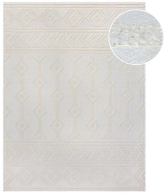 Covor crem din janilie 160x240 cm Shyla – Flair Rugs