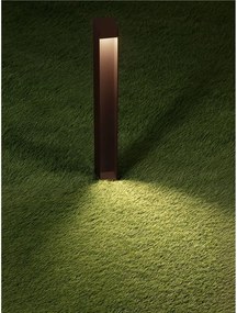 Stalp LED iluminat exterior IP65 LUMIX Corten H-60cm