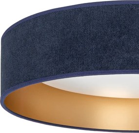 Brilagi-LED Lampă LED dimabilă VELVET SM. VARI 24W/230V 3000-6500K Ø45 cm albastru/auriu+telecomandă