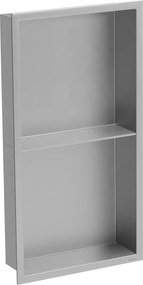 Mexen X-Wall-R raft de nișă cu guler și raft 60 x 30 cm, inox - 1910603010S