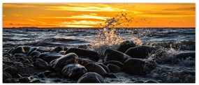 Tablou cu mare (120x50 cm)