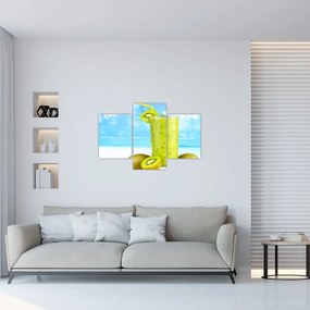 Tablou - smoothie kiwi (90x60 cm)