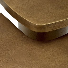 Set de 2 masute LUX, Aluminiu, Alama Vintage, Pierro, 119613 HZ