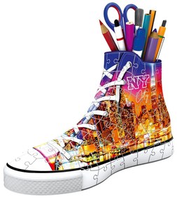 PUZZLE 3D SUPORT PIXURI SNEAKER NEW YORK 108 PIESE - RAVENSBURGER (RVS3D11152)