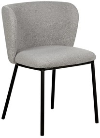 Set 2 buc scaune sufragerie Minik (gri boucle). 1081422