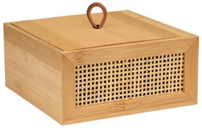Cutie cosmetice ALLEGRE BAMBOO, 15 x 7 x 15 cm, WENKO