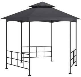 vidaXL Pavilion cu pereți laterali, antracit, 3,1x2,7 m