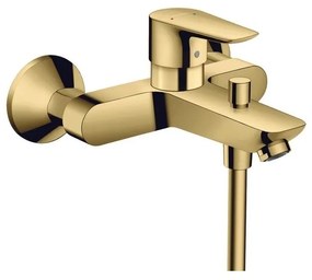 Baterie cada - dus Hansgrohe Talis E monocomanda auriu lucios
