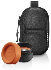 Set 2 adaptoare pentru espressoare Wacaco Minipresso GR2, 12 g, Husa, Negru/Portocaliu