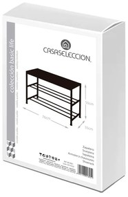 Pantofar din metal negru - Casa Selección