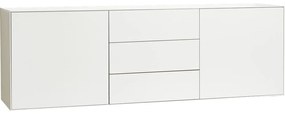 Comodă joasă albă 180x59 cm Edge by Hammel - Hammel Furniture