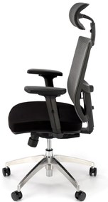 Scaun de birou Admiral negru gri