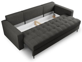 Canapea extensibilă Milo Casa Santo, gri închis