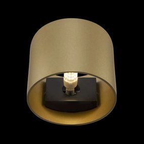 Aplica de perete design tehnic Rond auriu MYC066WL-01MG