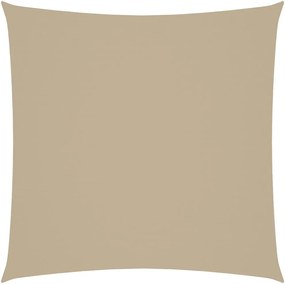 vidaXL Parasolar, bej, 7x7 m, țesătură oxford, pătrat