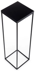 Suport pentru flori BASICLOFT 80x24 cm, negru